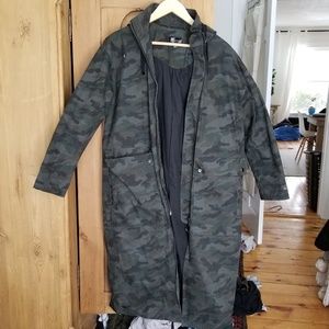 Topshop's Long Cameo Parka